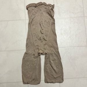 SPANX super high power Shapewear Shorts Beige Size E